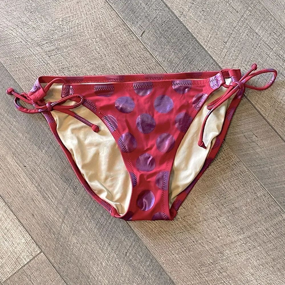 Victoria Secret Tie Bikini Bottom. Size Medium.